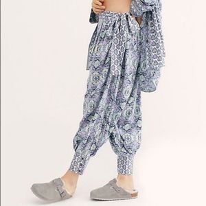 New, Free people balloon, harem boho pants, size xs
